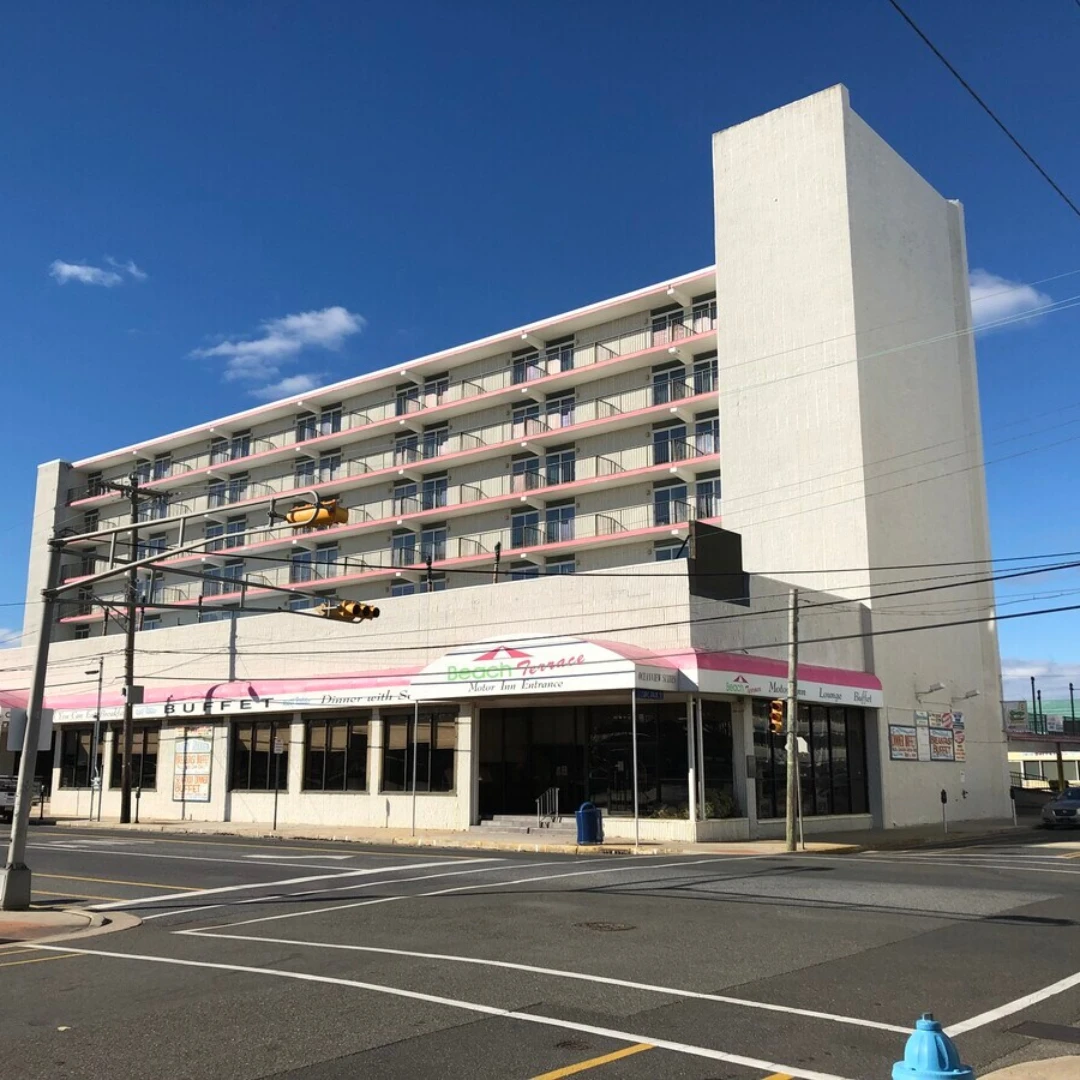 ลานจอดรถ Beach Terrace Motor Inn, Wildwood, NJ