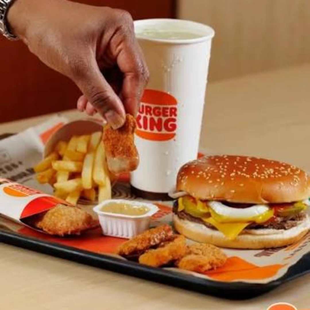 burger fries drink Burger King เมือง Minot รัฐ North Dakota
