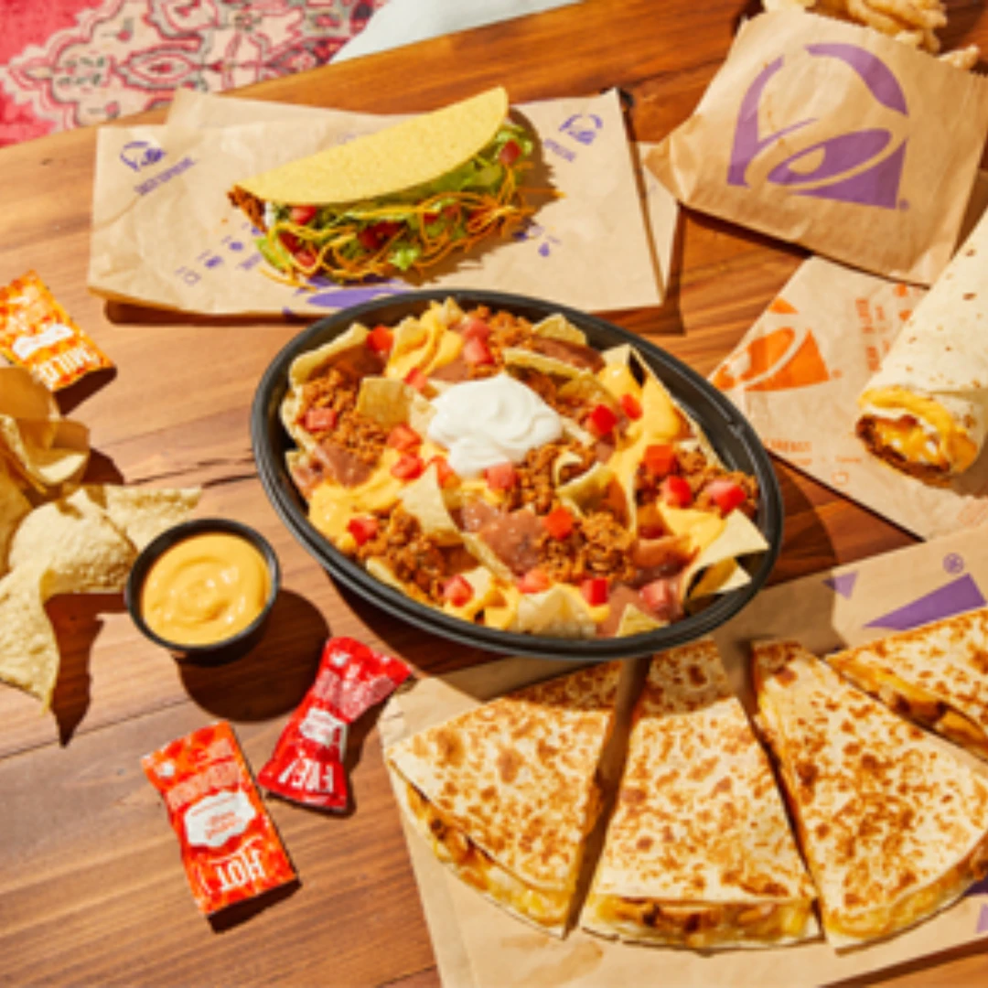 ทาโก้ เมนูอาหาร Taco Bell เมือง Niceville รัฐ Florida