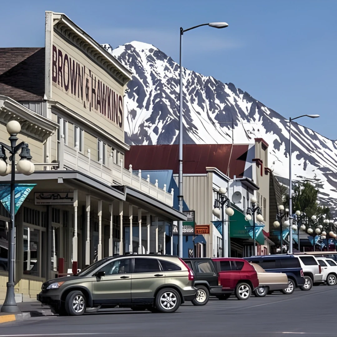 หน้าร้าน Sweet Darlings เมือง Seward รัฐ Alaska