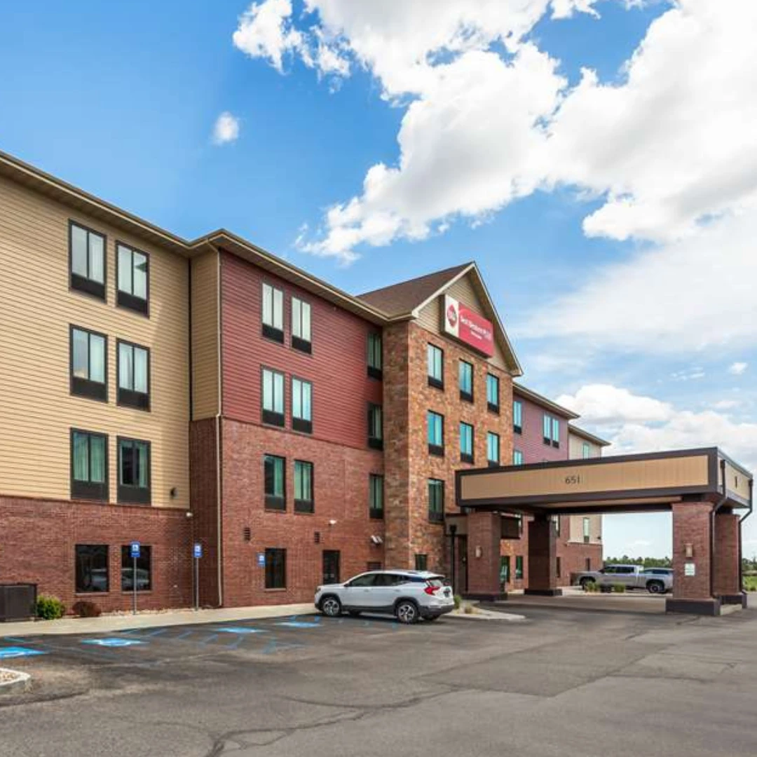 หน้าโรงแรม Best Western Plus เมือง Casper รัฐ Wyoming