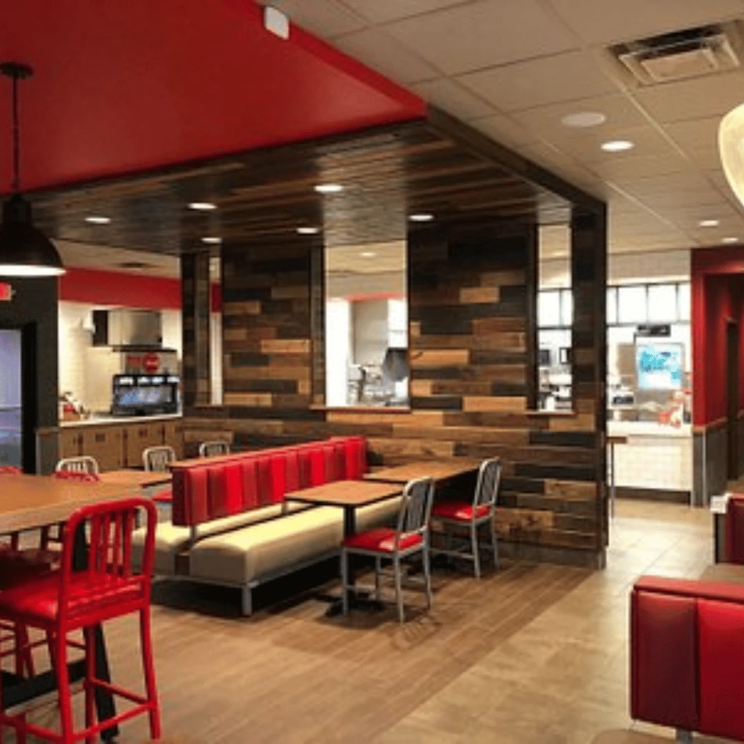ภายในร้านงาน McDonald's เมือง Soldotna รัฐ Alaska