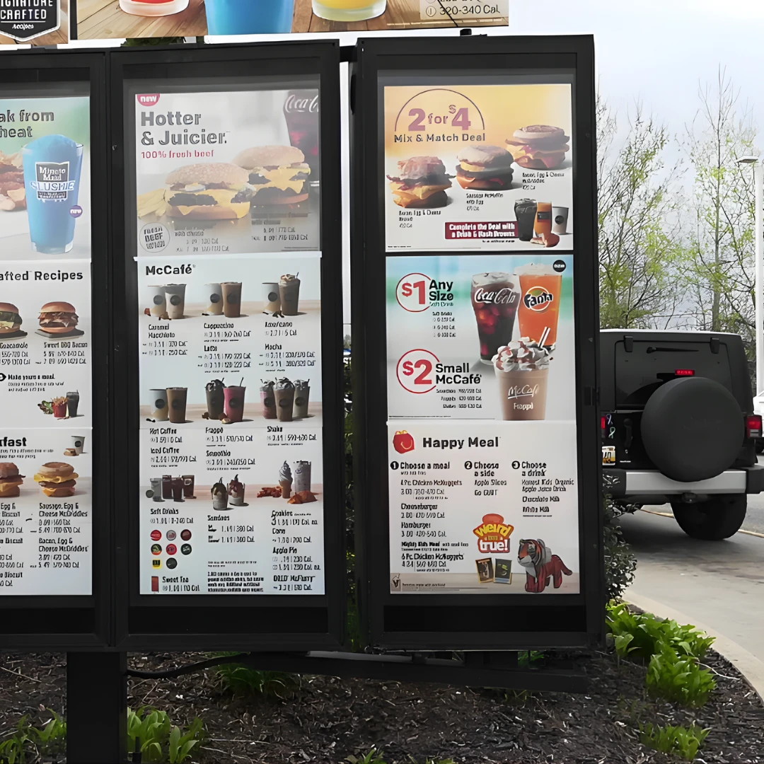 เมนู McDonald's, Hart, MI