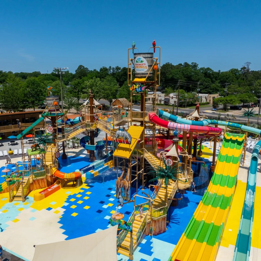 เครื่องเล่น Hattiesburg Zoo & Waterpark
