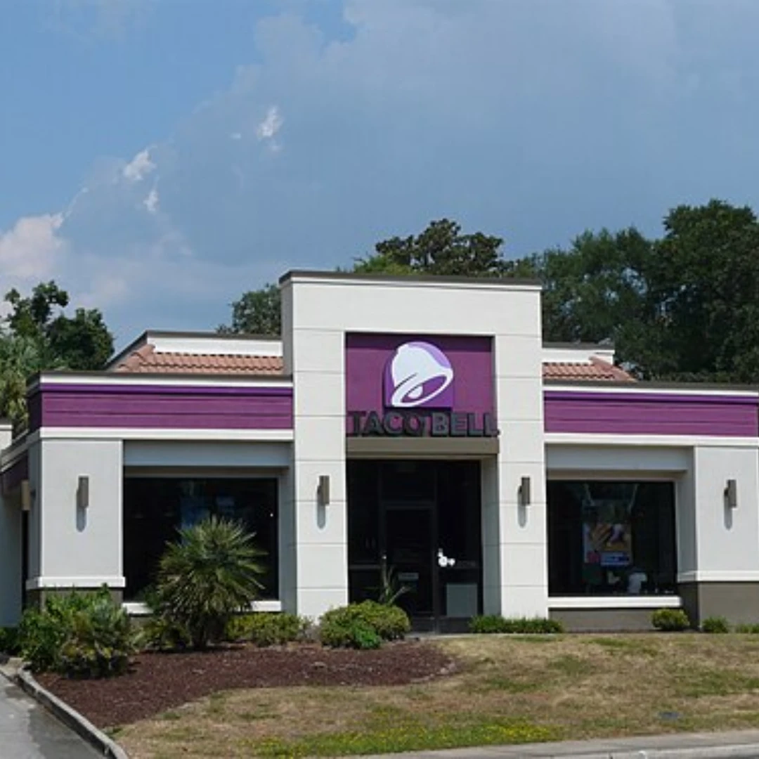 หน้าร้าน Taco Bell เมือง Niceville รัฐ Florida