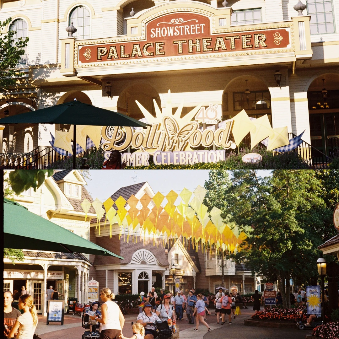 Ticket Team Member station at Dollywood during the Spring 2025 season