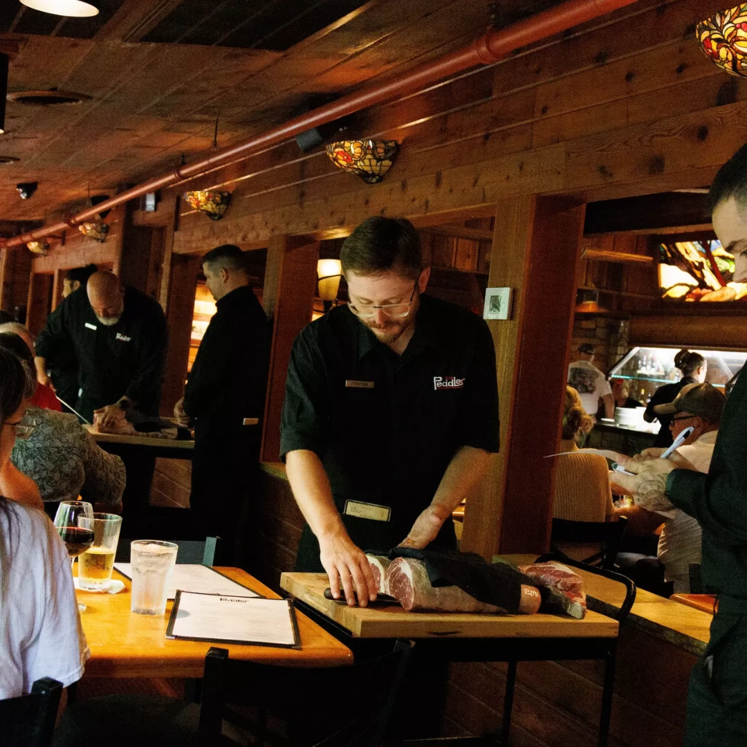 The Peddler Steakhouse New Step