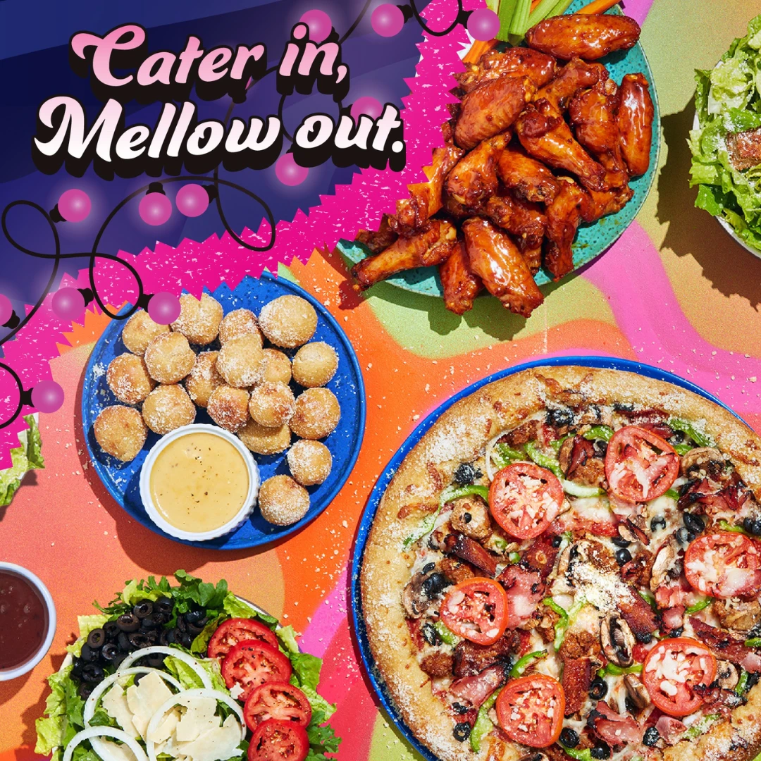 อาหารร้าน Mellow Mushroom เมือง Pigeon Forge รัฐ Tennessee