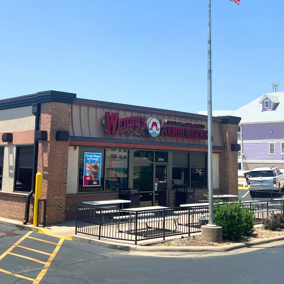หน้าร้าน Wendy's, Branson, MO