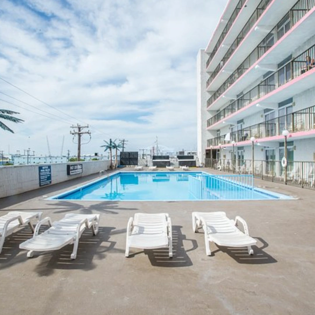สระว่ายน้ำ Beach Terrace Motor Inn, Wildwood, NJ